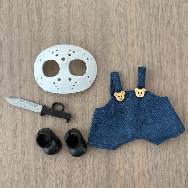🎃 Spooky Labufriend Dress-Up Doll – Haunted Halloween Edition