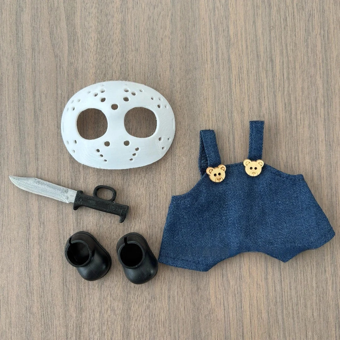 🎃 Spooky Labufriend Dress-Up Doll – Haunted Halloween Edition