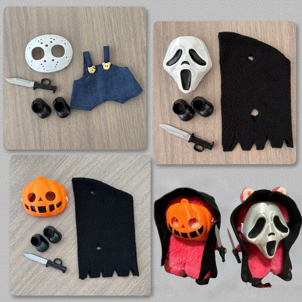 🎃 Spooky Labufriend Dress-Up Doll – Haunted Halloween Edition