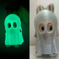 🌙 Spooky Labufriend Ghost Cloak – Ultra Limited Glow-in-the-Dark Edition