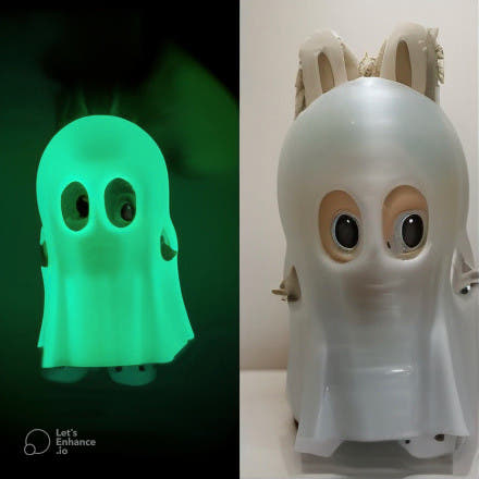 🌙 Spooky Labufriend Ghost Cloak – Ultra Limited Glow-in-the-Dark Edition