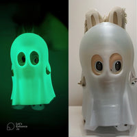 🌙 Spooky Labufriend Ghost Cloak – Ultra Limited Glow-in-the-Dark Edition